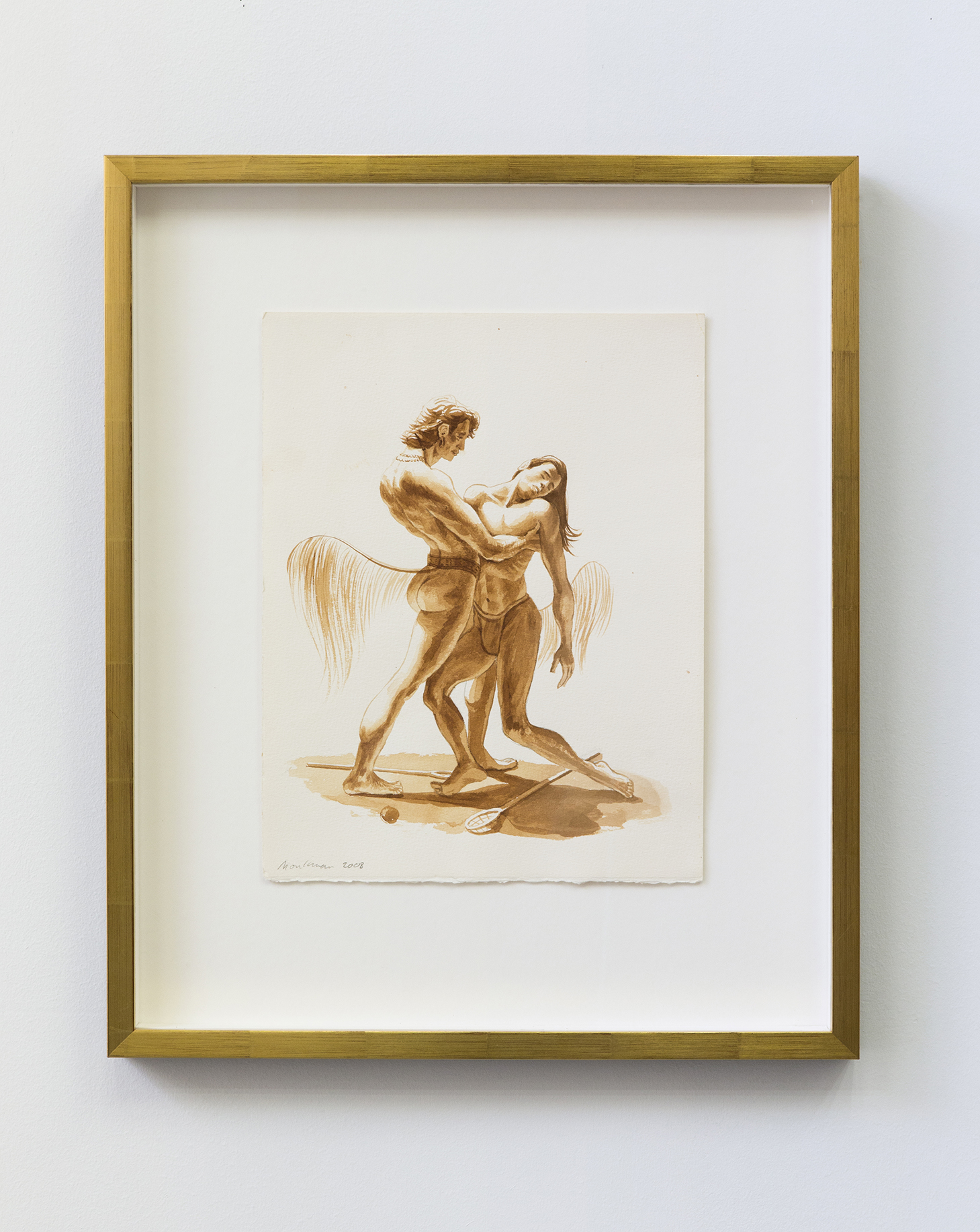 Study for Apollo and Hyacinthus (Sepia)