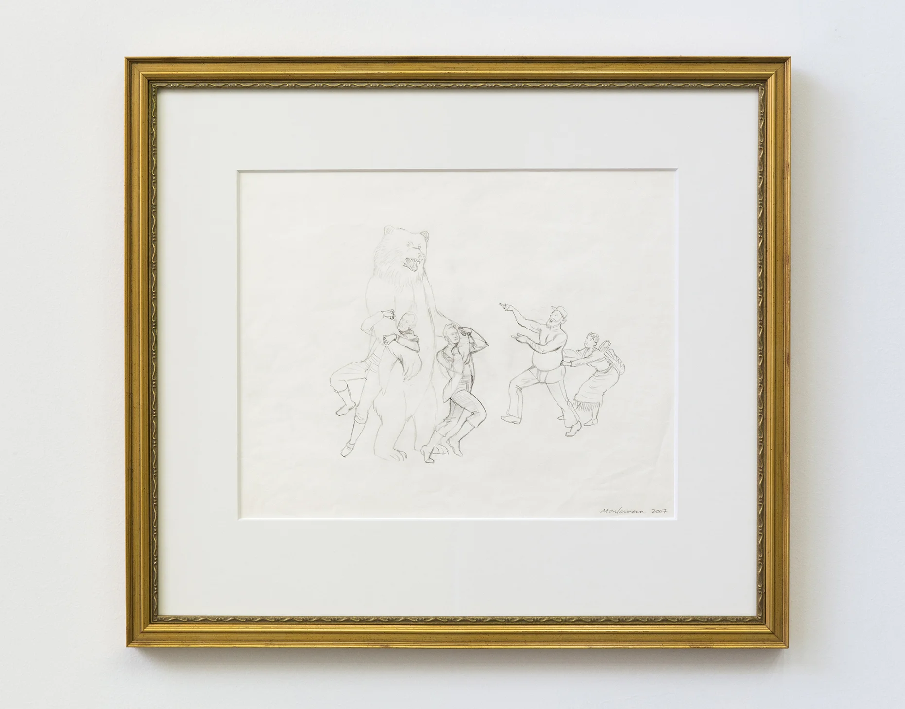 Study for The Triumph of Mischief (Lewis and Clark)