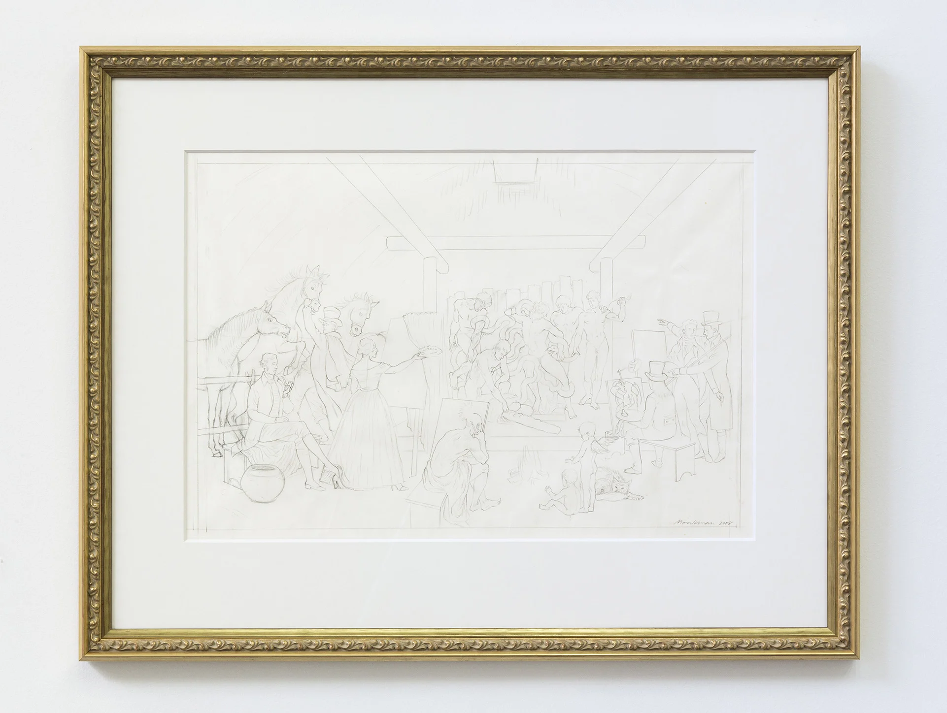 Pencil Study for The Academy