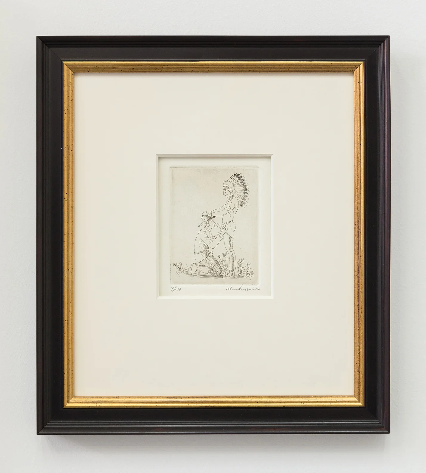 The Treaty of 1869 (2016) - Framed Etching.jpg