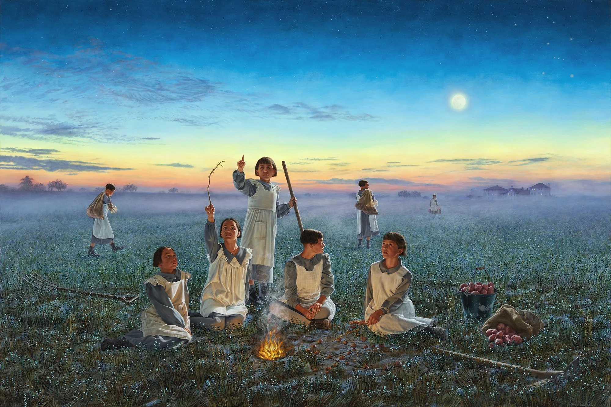 kîwêtin acâhkos (The North Star)