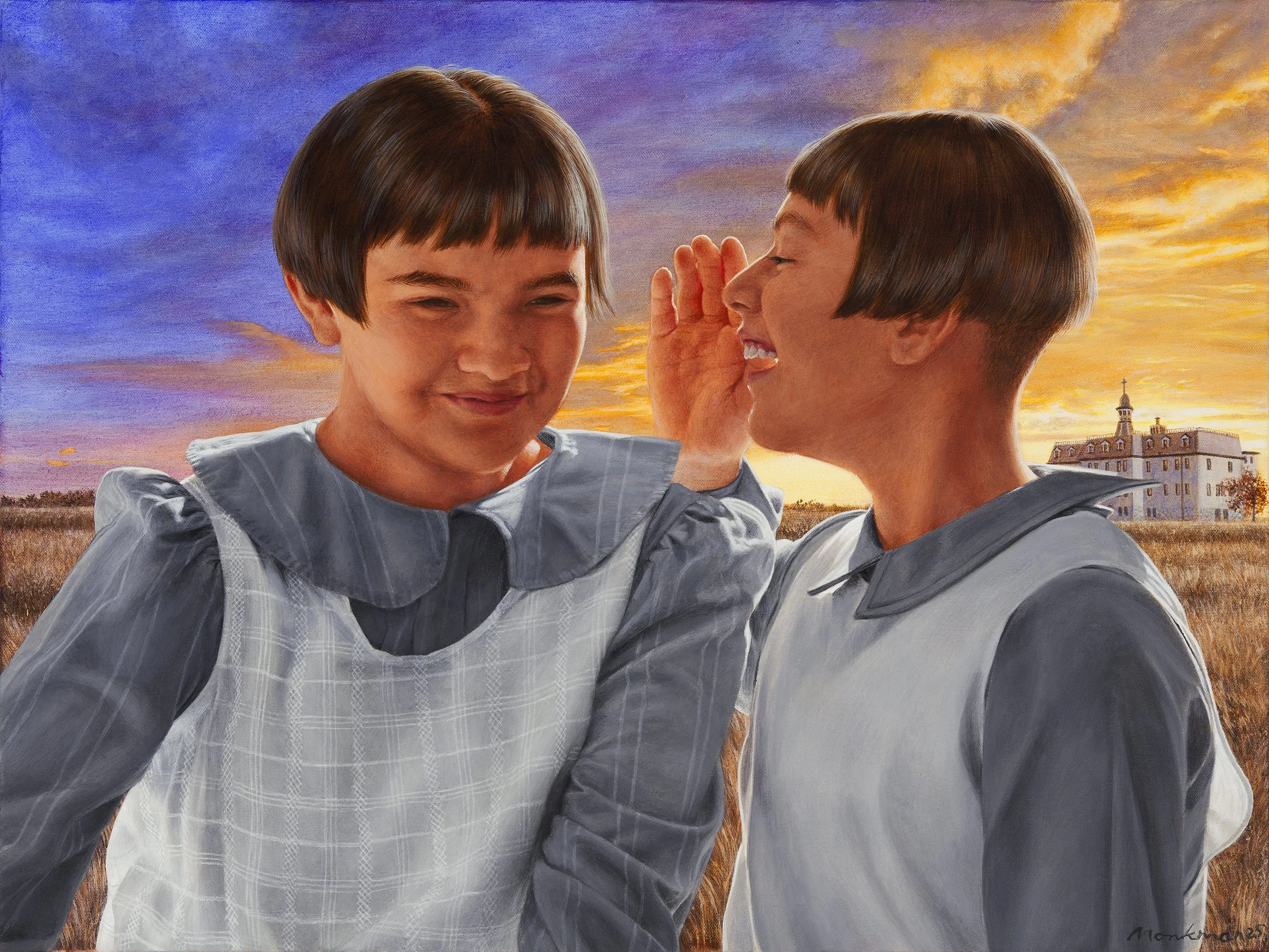 Compositional Study for wawiyatâcimowinis (Funny Little Story)