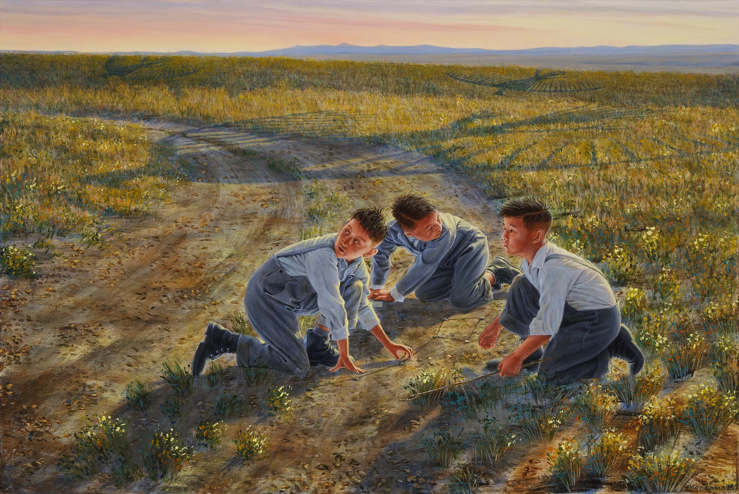 Study for the Going Home Star