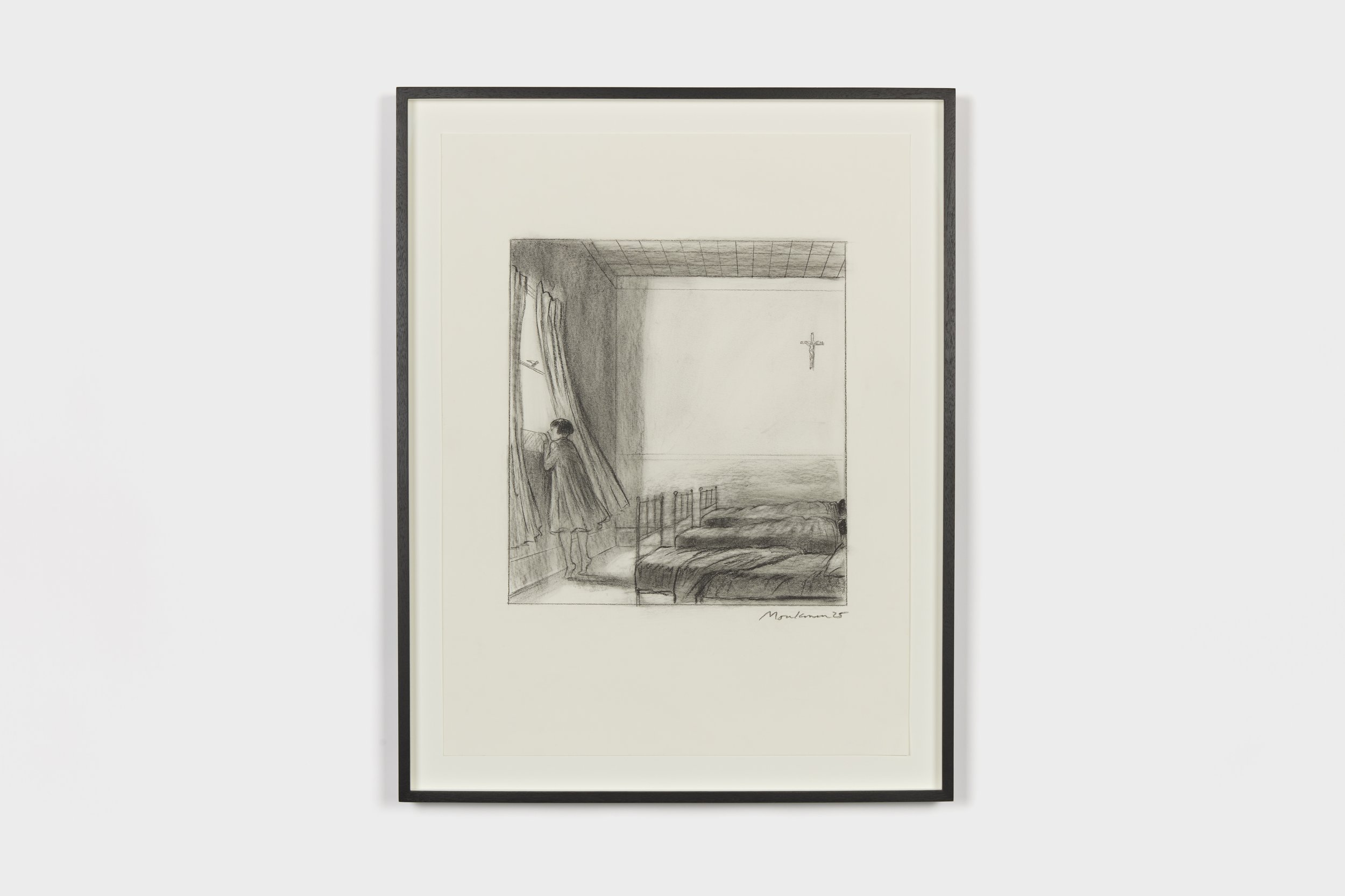 Charcoal Study for The Sparrow