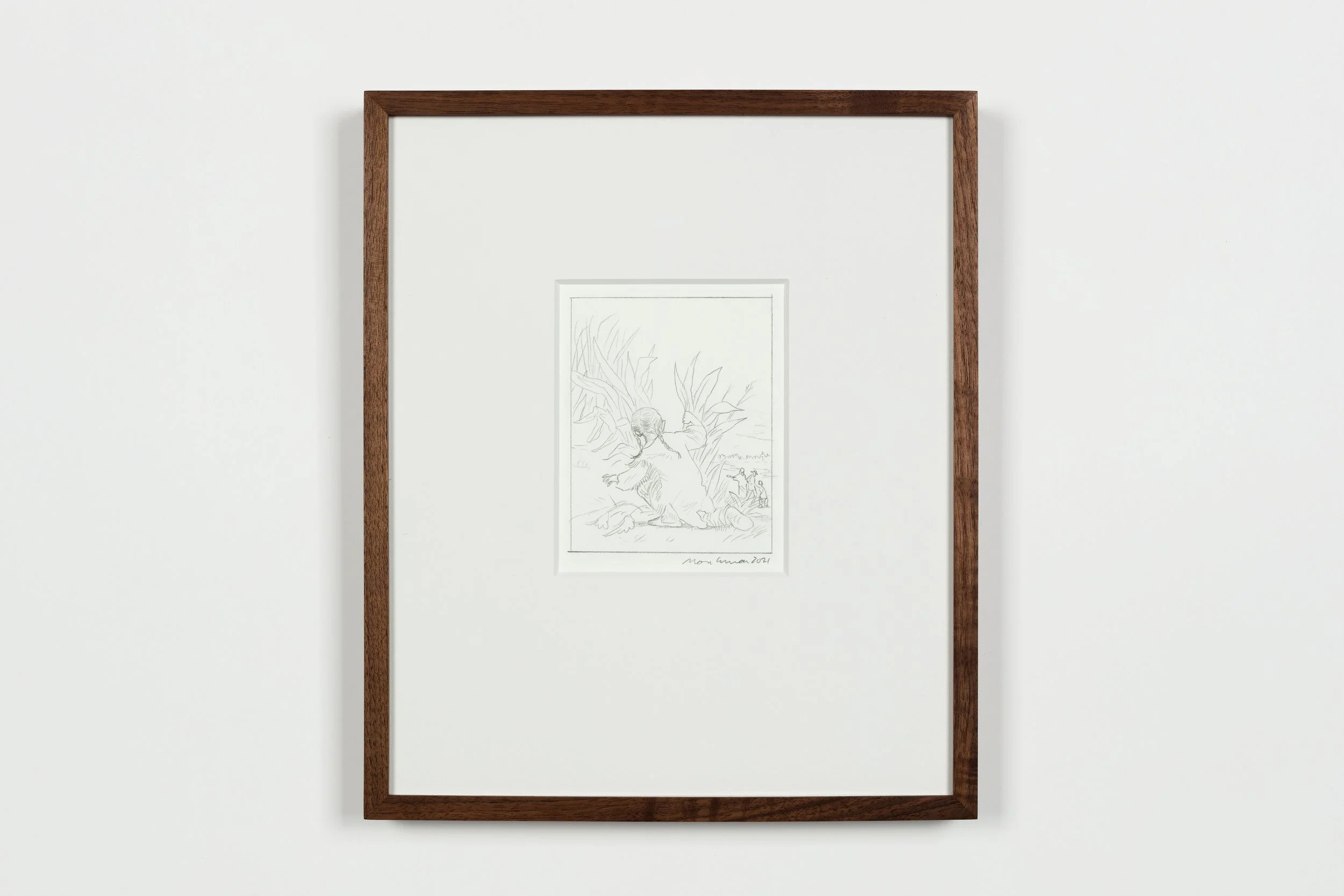 Preparatory Drawing for The Escape