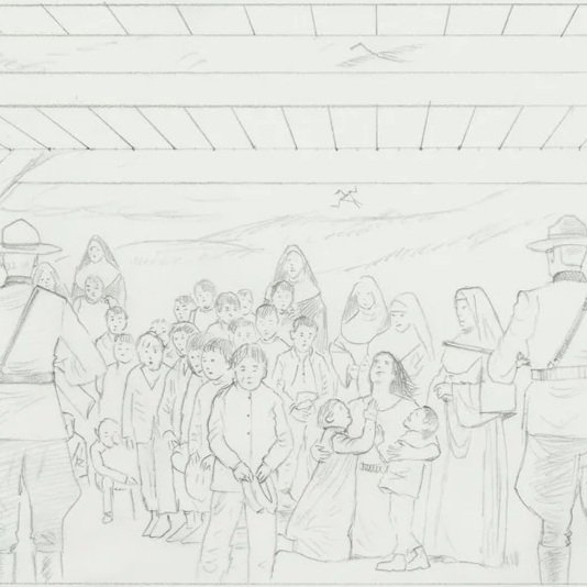 %28DR_2022_015%29+Preparatory+Drawing+for+The+Going+Away+Song+%28Miss+Chief+and+piye%CC%82siwak%29+%28Framed%29_Full+Res+JPEG.jpg