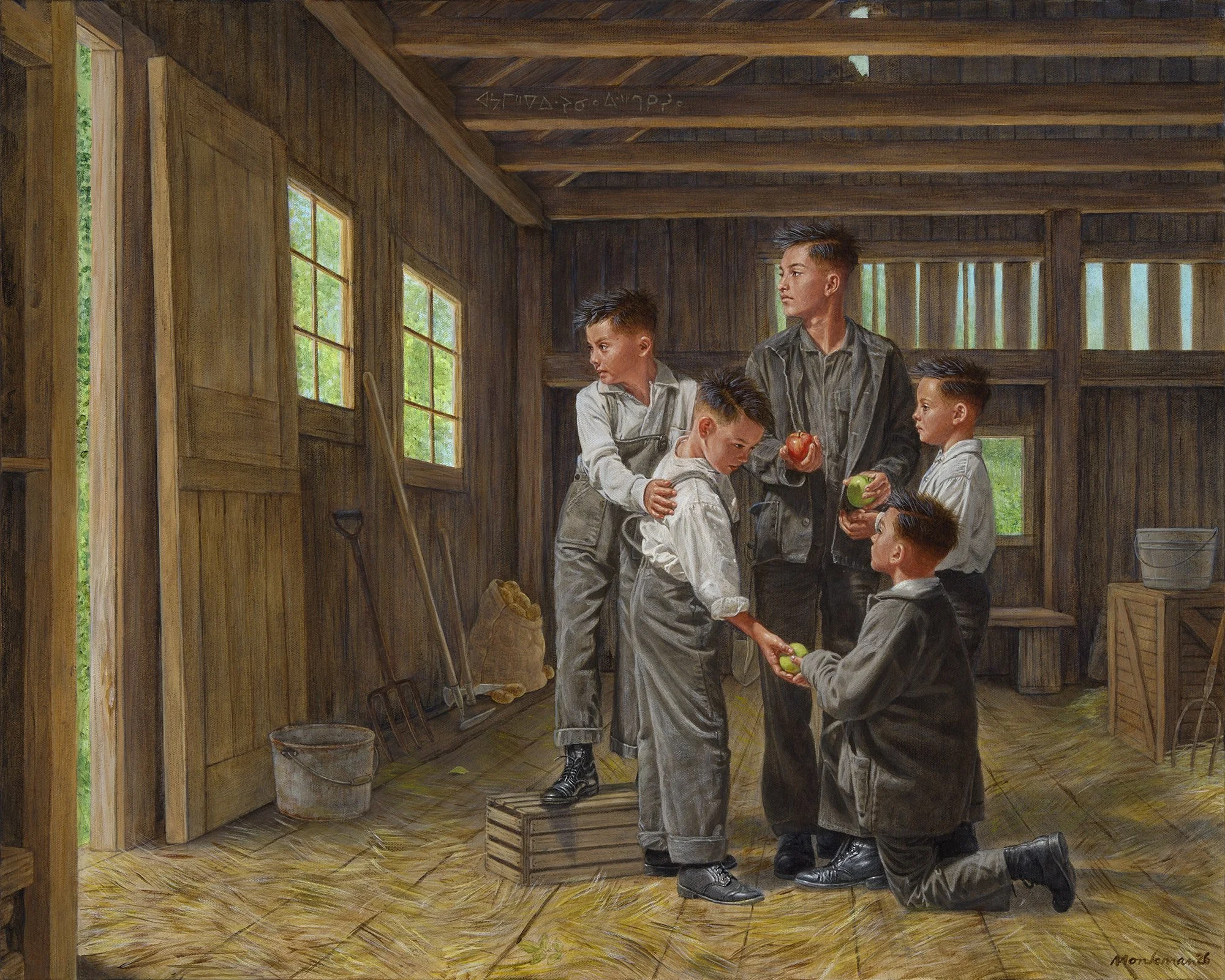 Study for mâtinawêwin (Sharing Food)
