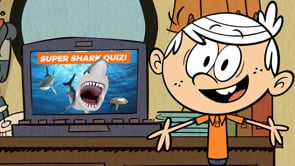 NICK - THE LOUD HOUSE - LINCOLN TAKES A SHARK QUIZ