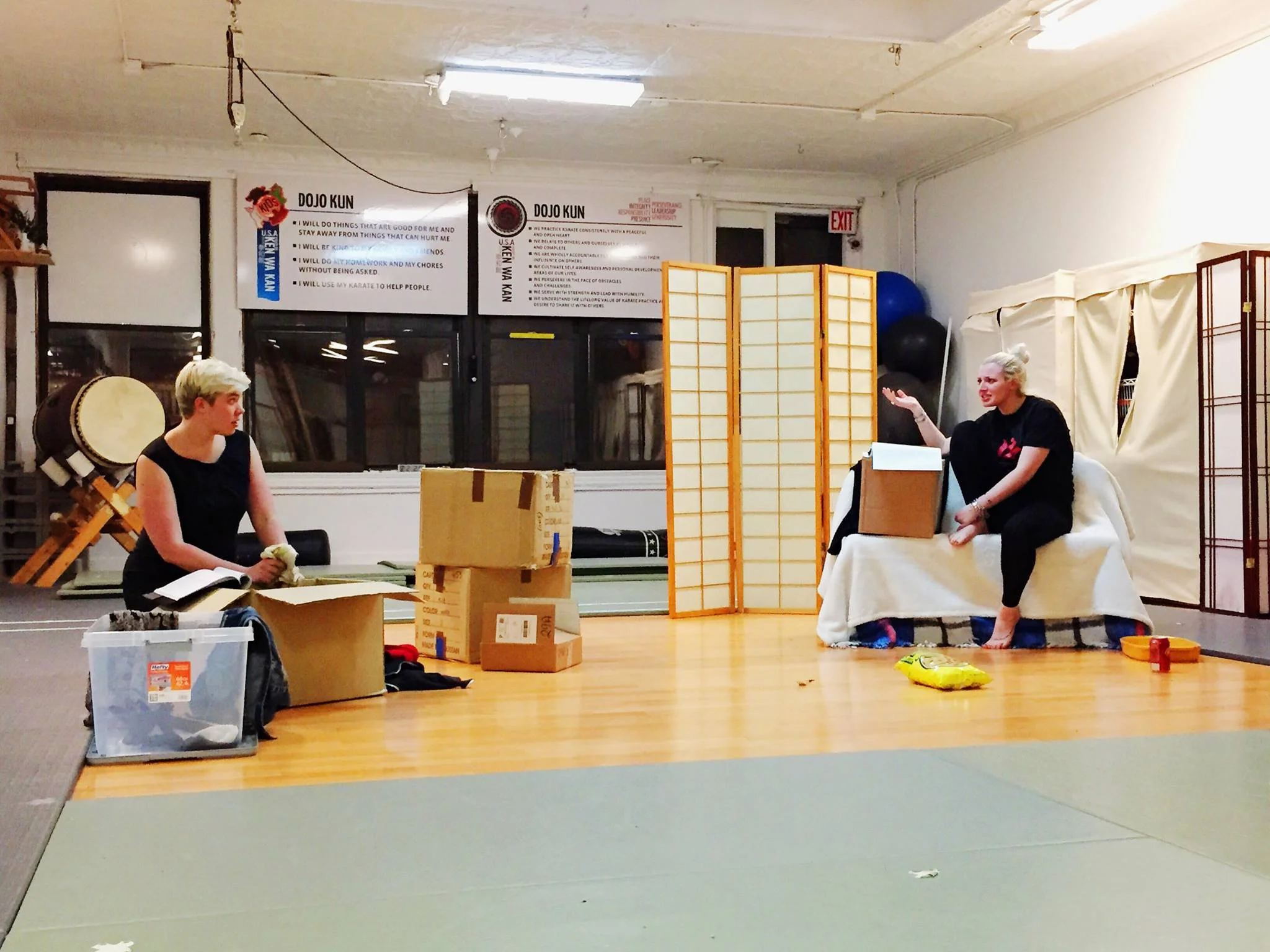 IT'S NOT ABOUT MY MOTHER by Lizzie Milanovich -- In Rehearsal