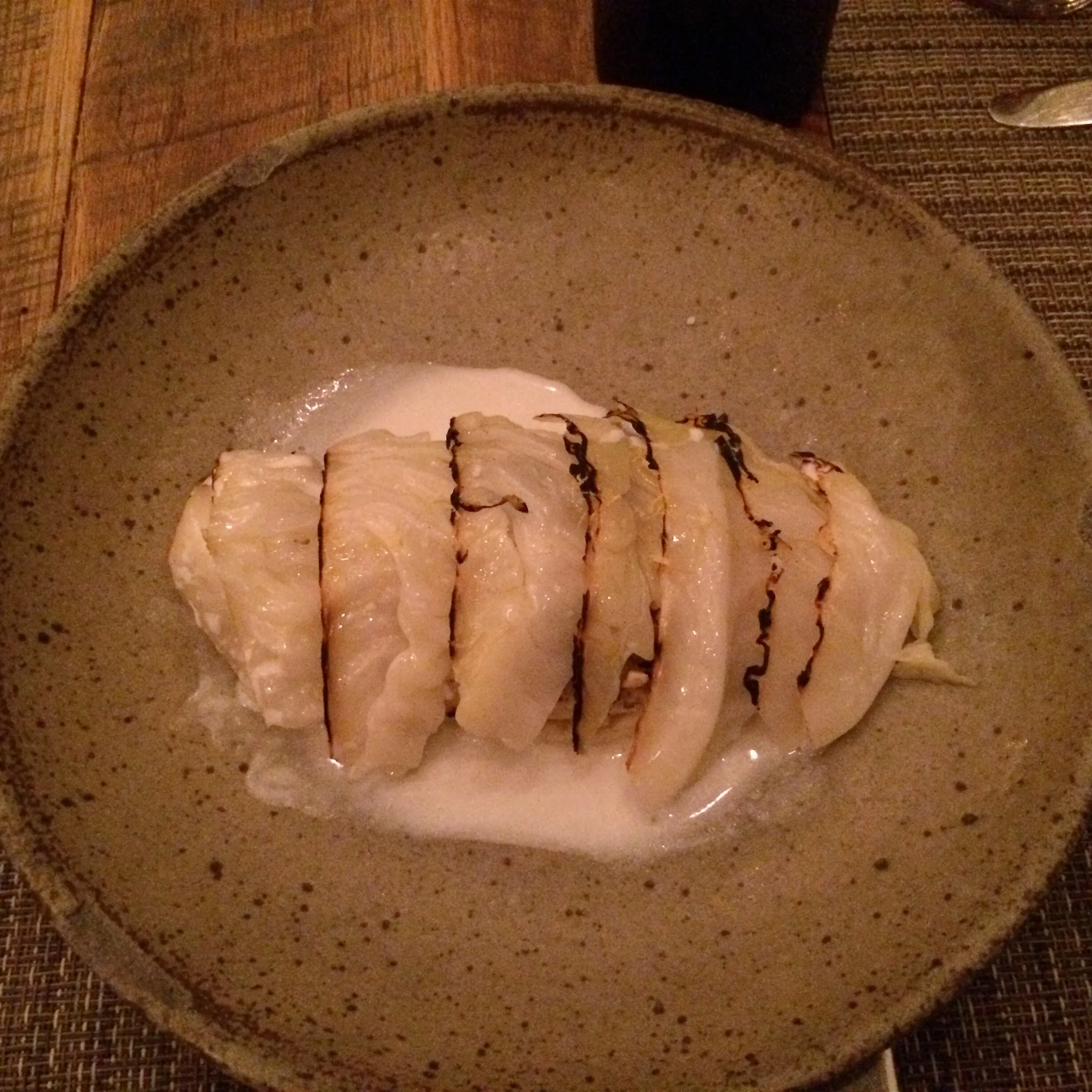 Catfish with grilled cabbage