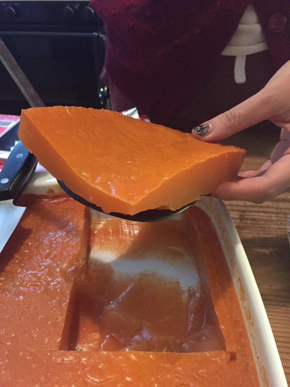MEAT JELLO! Kimchi Jjigae soup filling for dumplings