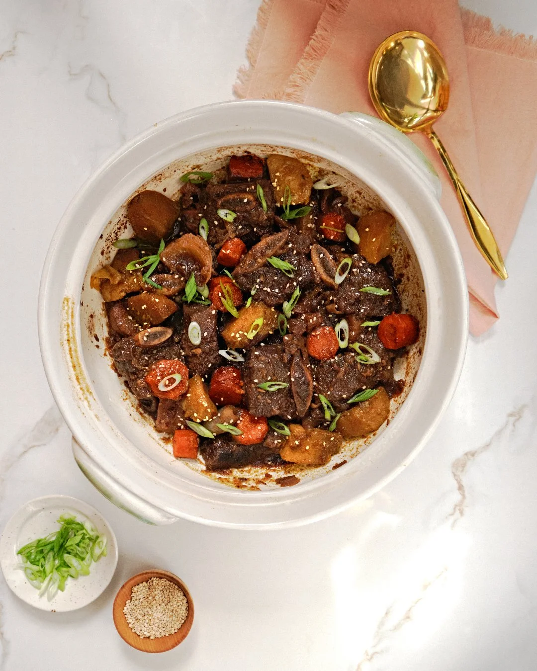 Galbi Jjim (Korean Braised Short Ribs)