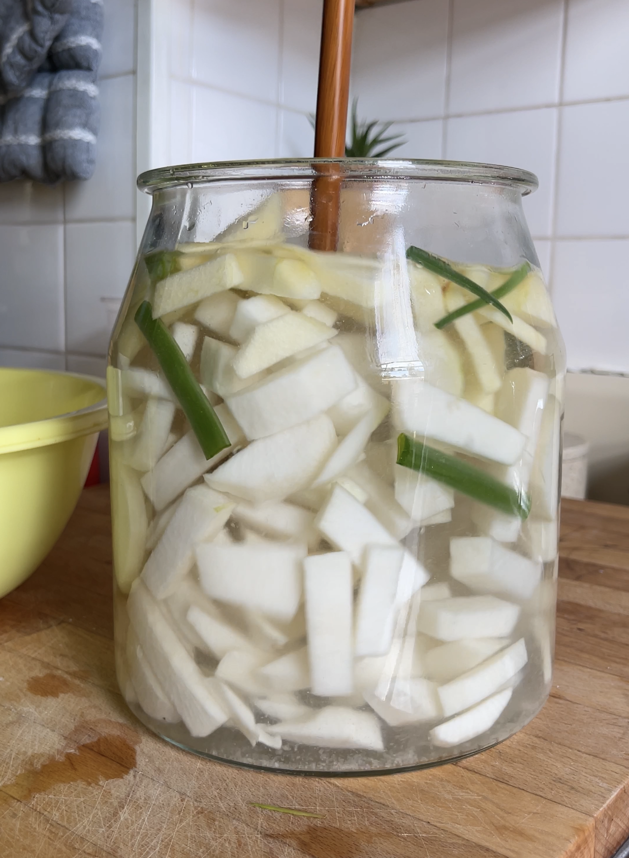 Dongchimi (Korean Water Radish Kimchi)