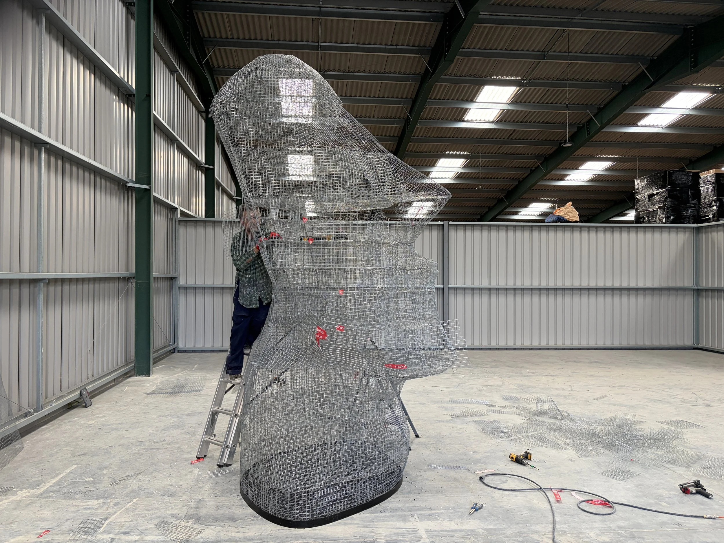mesh sculpture