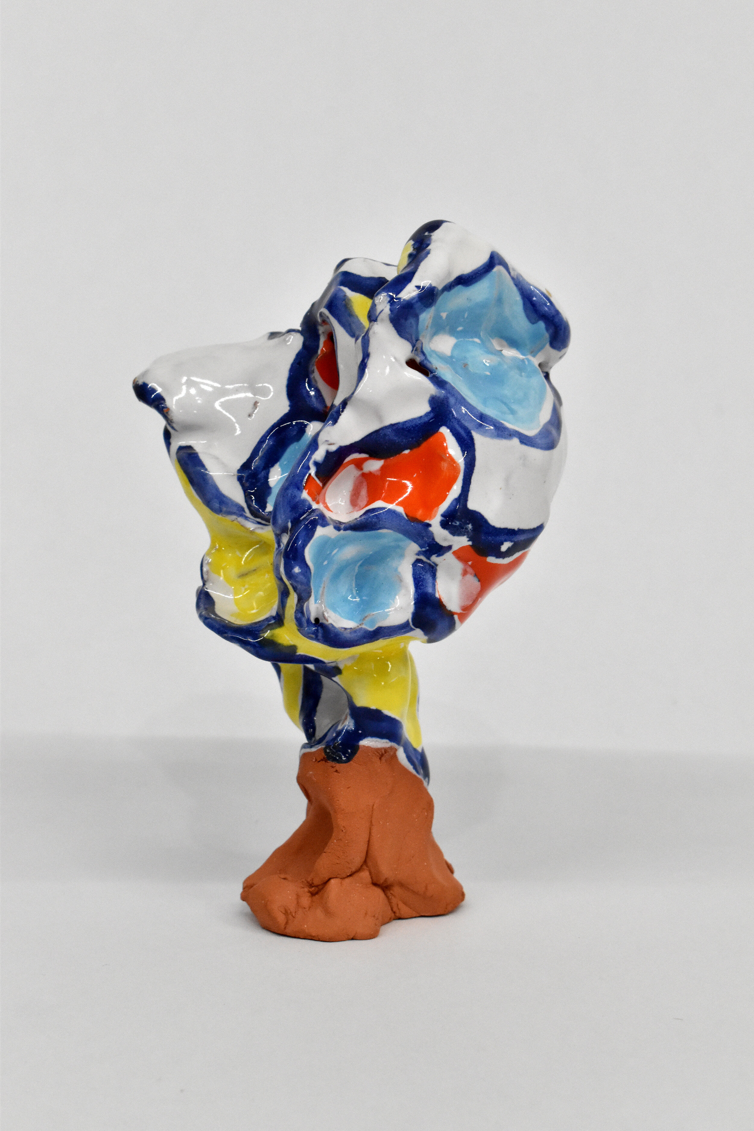   Rahere , 2015, ceramic, 6"h x 4"w x 4"d 