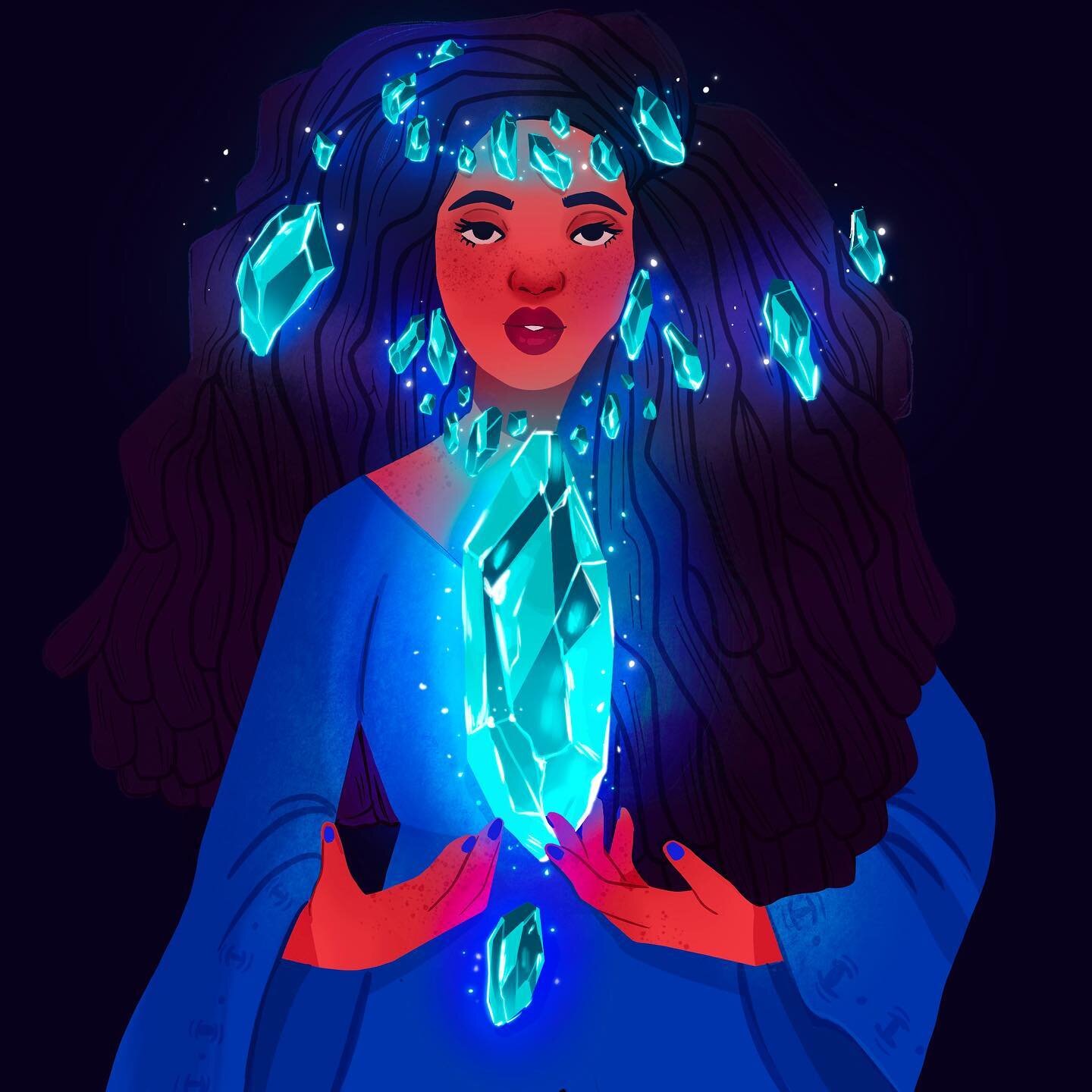 The glow-up is real on this one. I really loved the concept but felt that I did not execute it that great. This is part of my repaints for #cursedrelics2021 Swipe right to see the original.
#repaint #digitalart #digitalillustration #procreateart #p