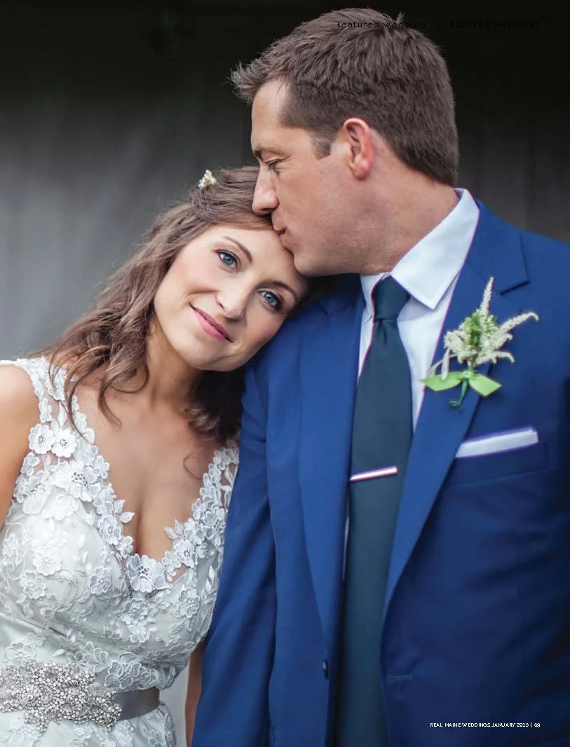 Featured: Writing & Images in Real Maine Weddings! 