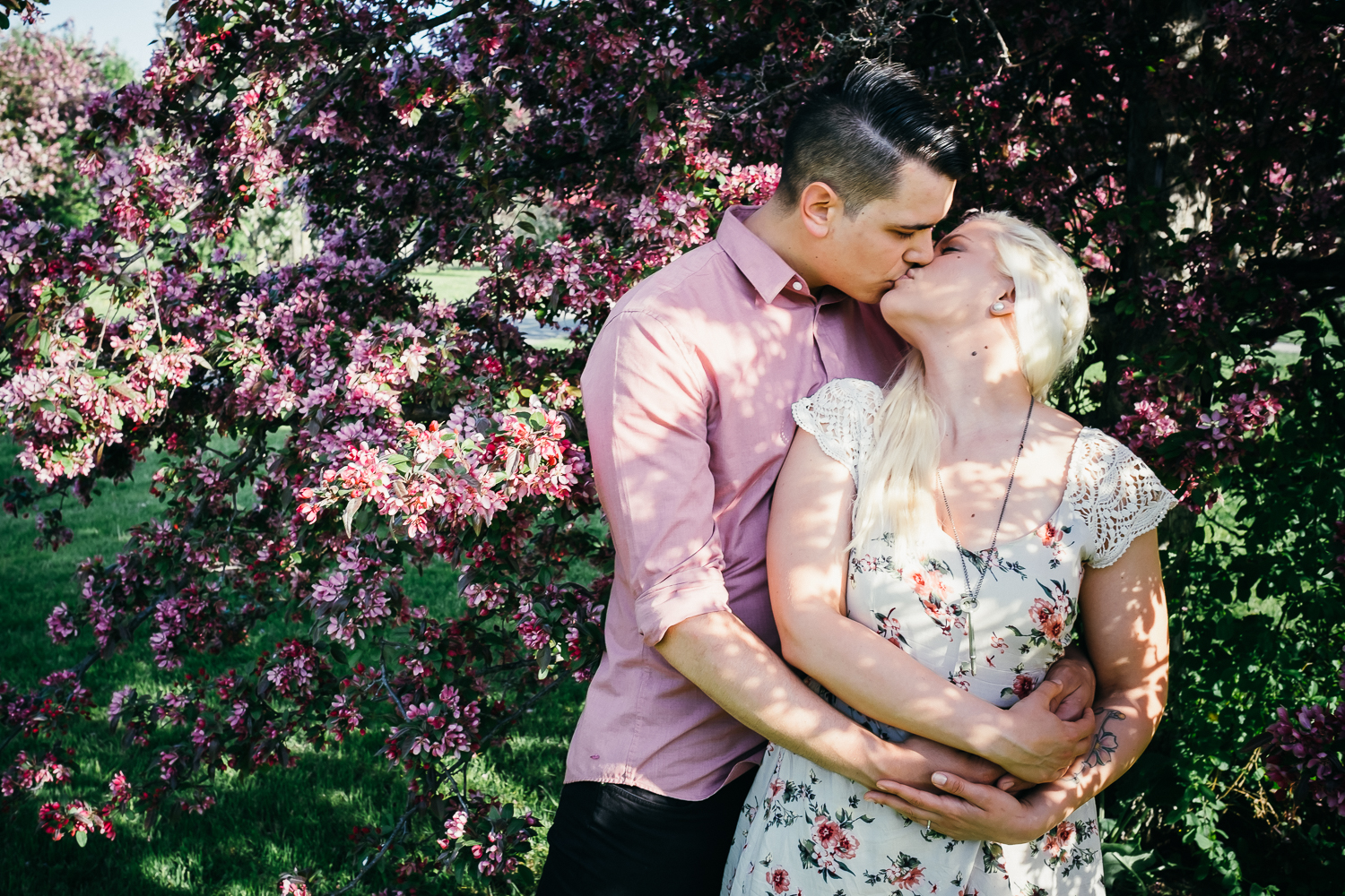  Engagement Session - Dominion Arboretum in Ottawa. 