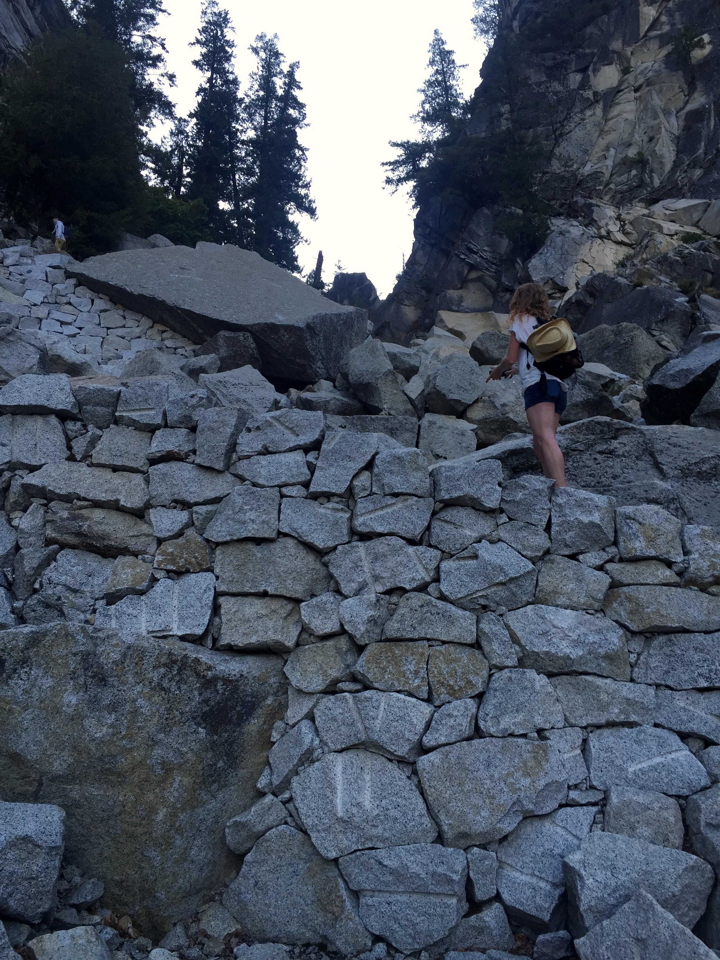 Switchbacks.