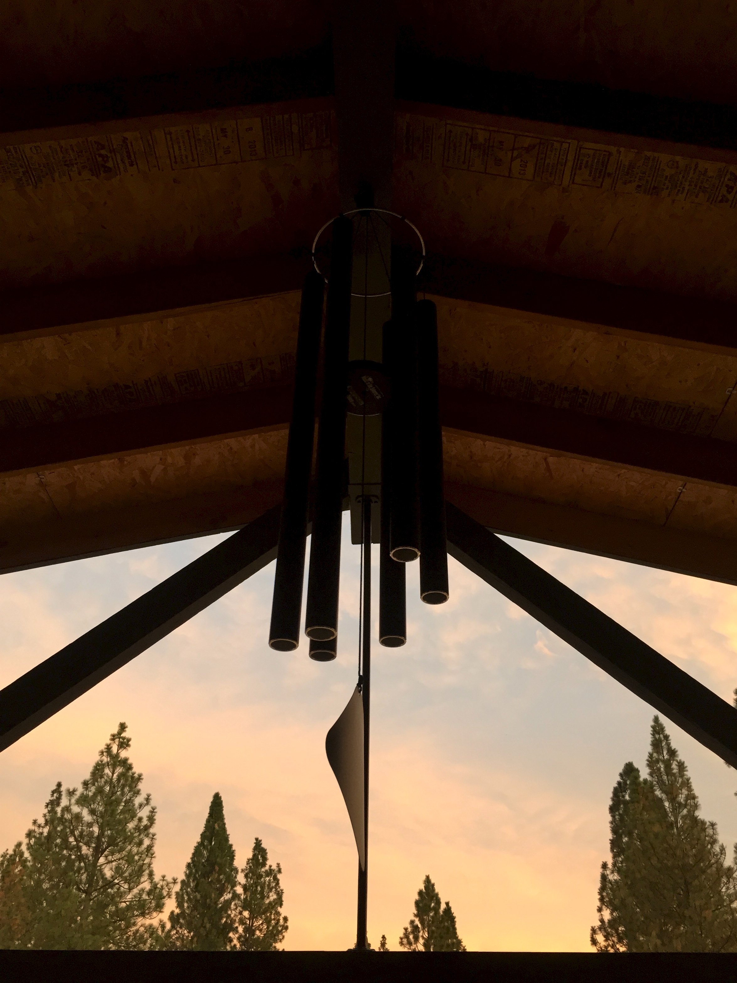 Wonderful wind-chimes.
