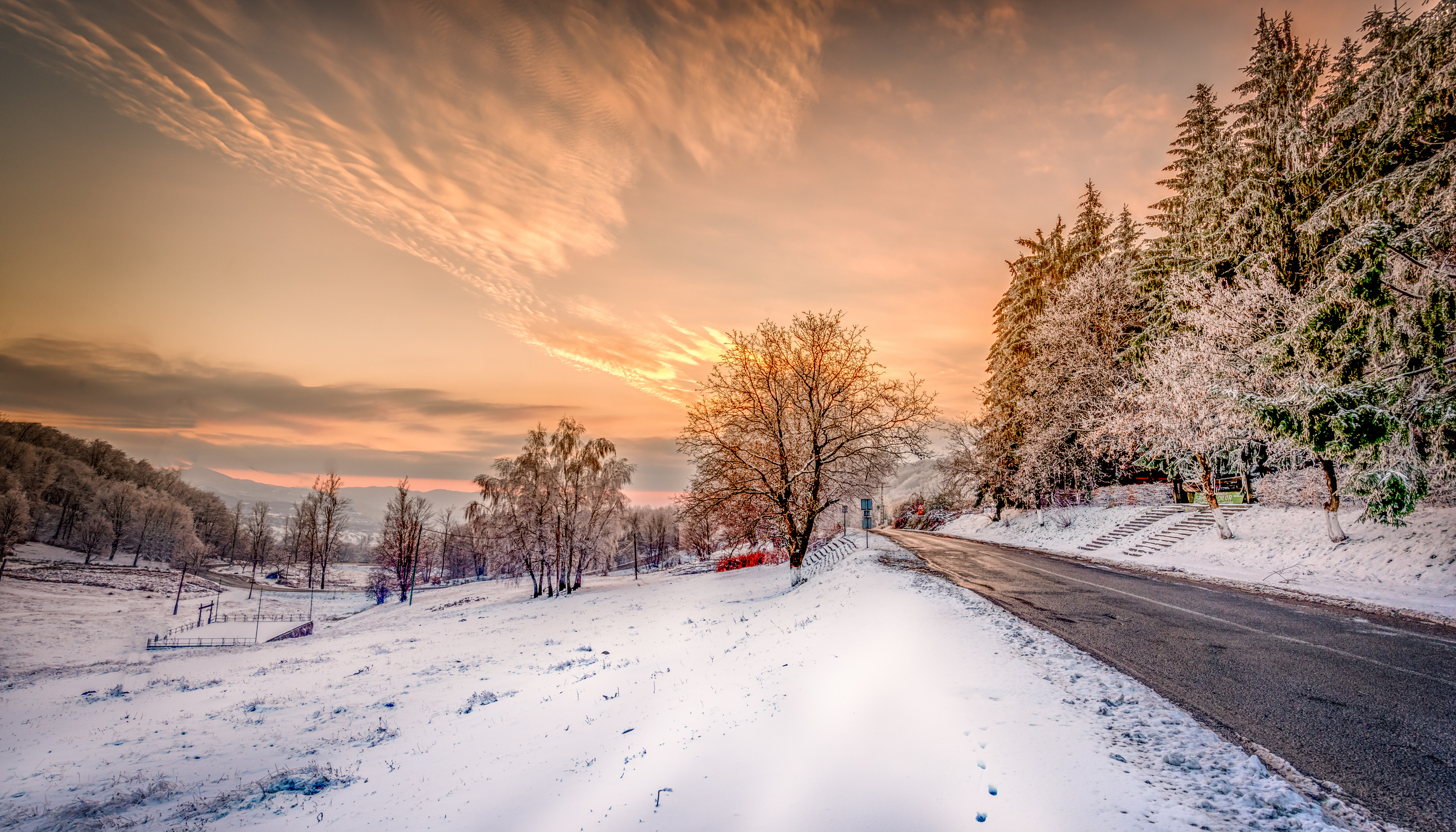 Road to the sky
