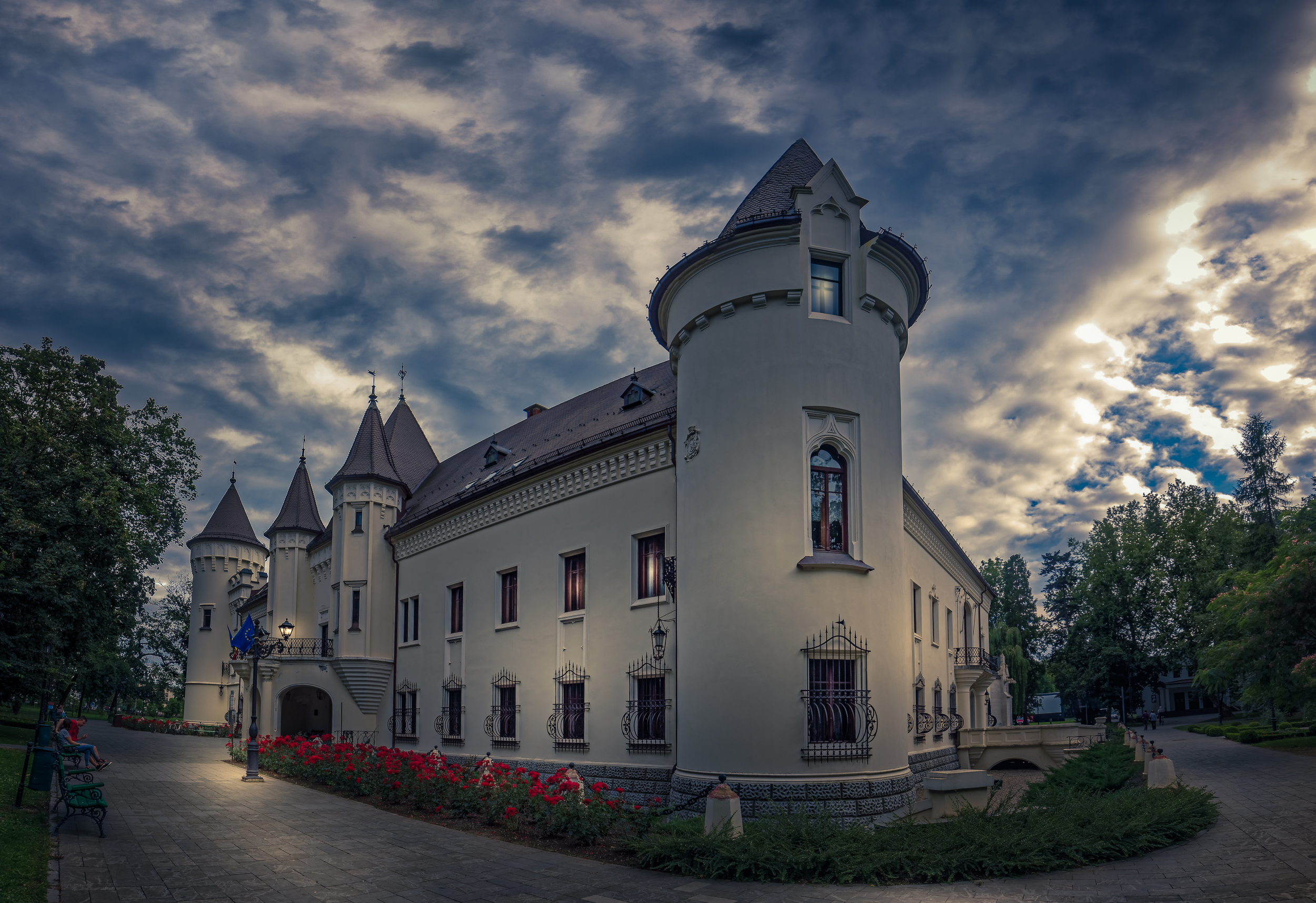 The castle