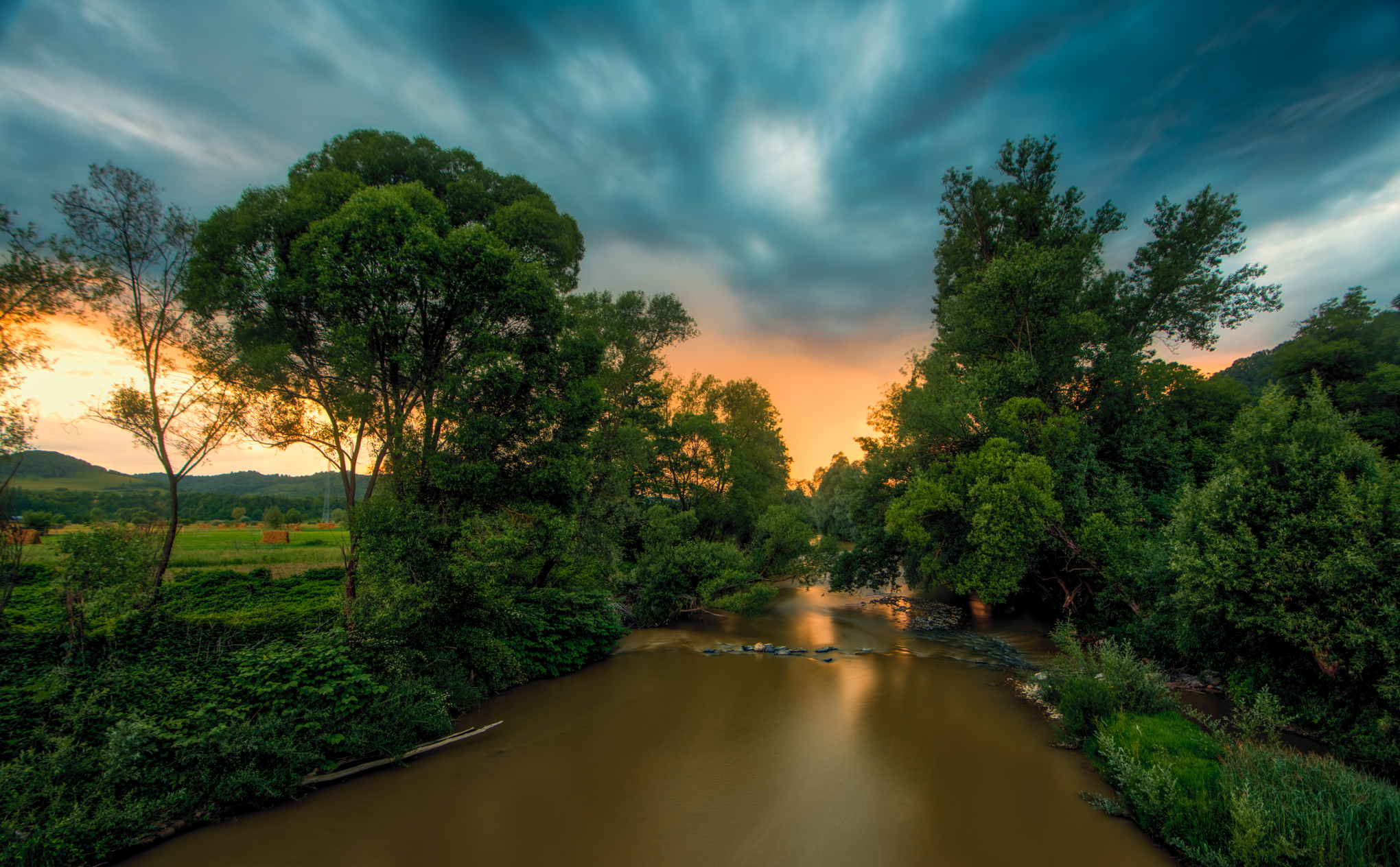 Slow river