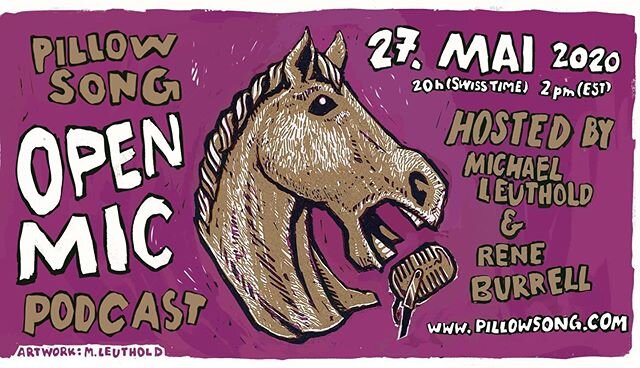 Excited to be playing 2 new songs from my upcoming album &ldquo;Hiraeth&rdquo; on May 27 for @pillow_song podcast with a live interview! 🐴🐛
.
.
.
.
.
.
.
.
.
#pillowsongloft #podcast #newsongscoming #newmusic #openmic #songwriter #singersongwriter 