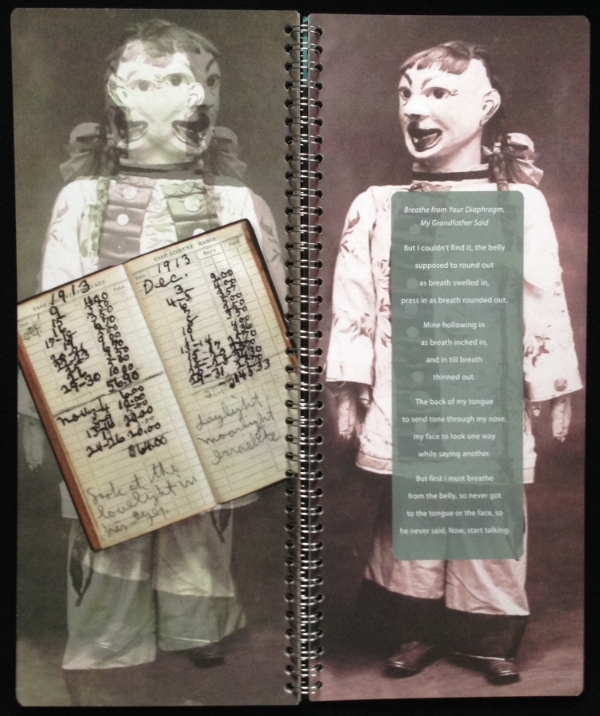 Spiral bound book, 44 pages.