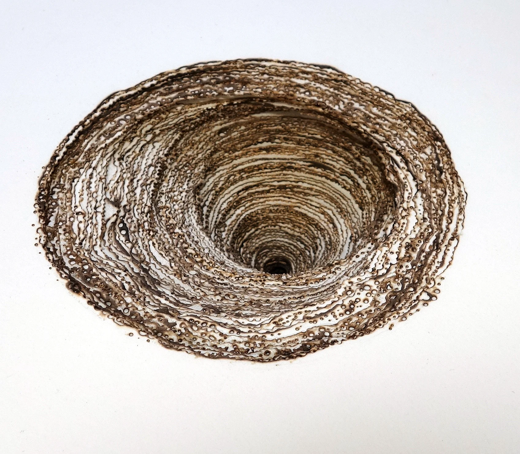 REAM (detail), burned paper, 2014. 21" x 19" x 2.75"