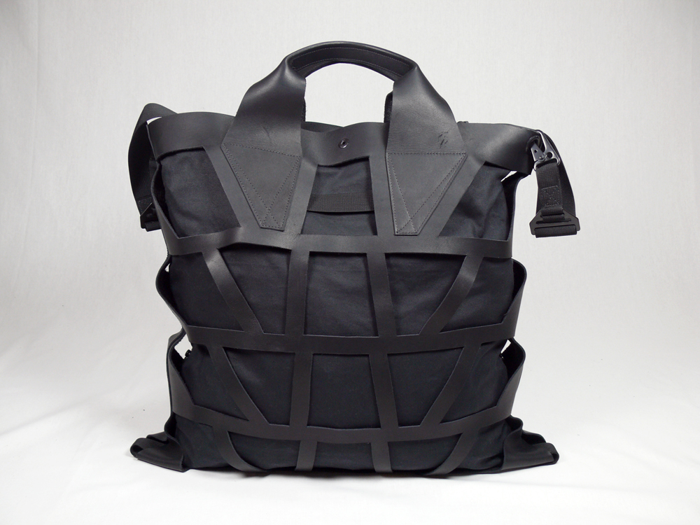 sewn-goods-soft-luggage-bag-design-canvas-leather-black-2