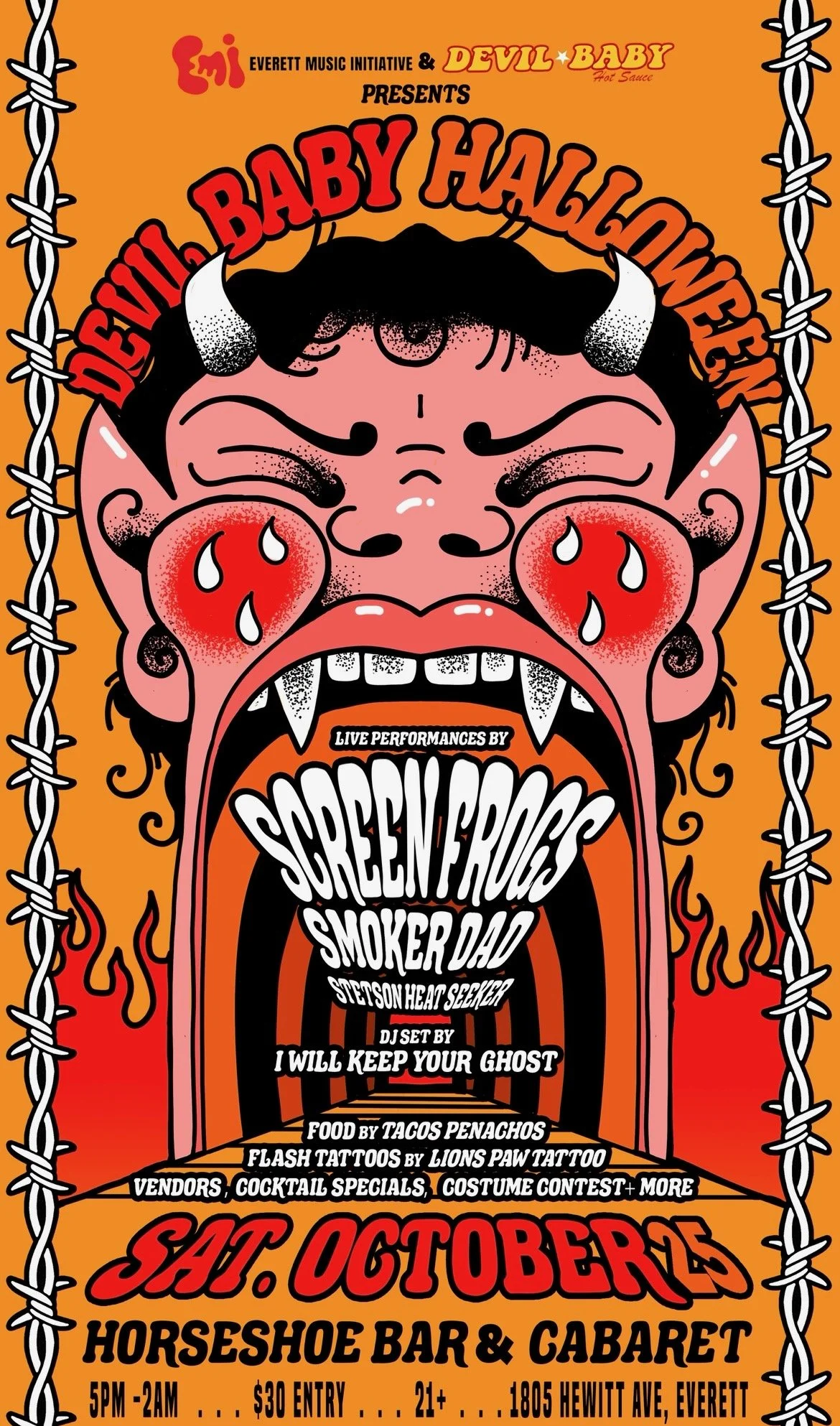 Devil Baby Halloween at The Horseshoe