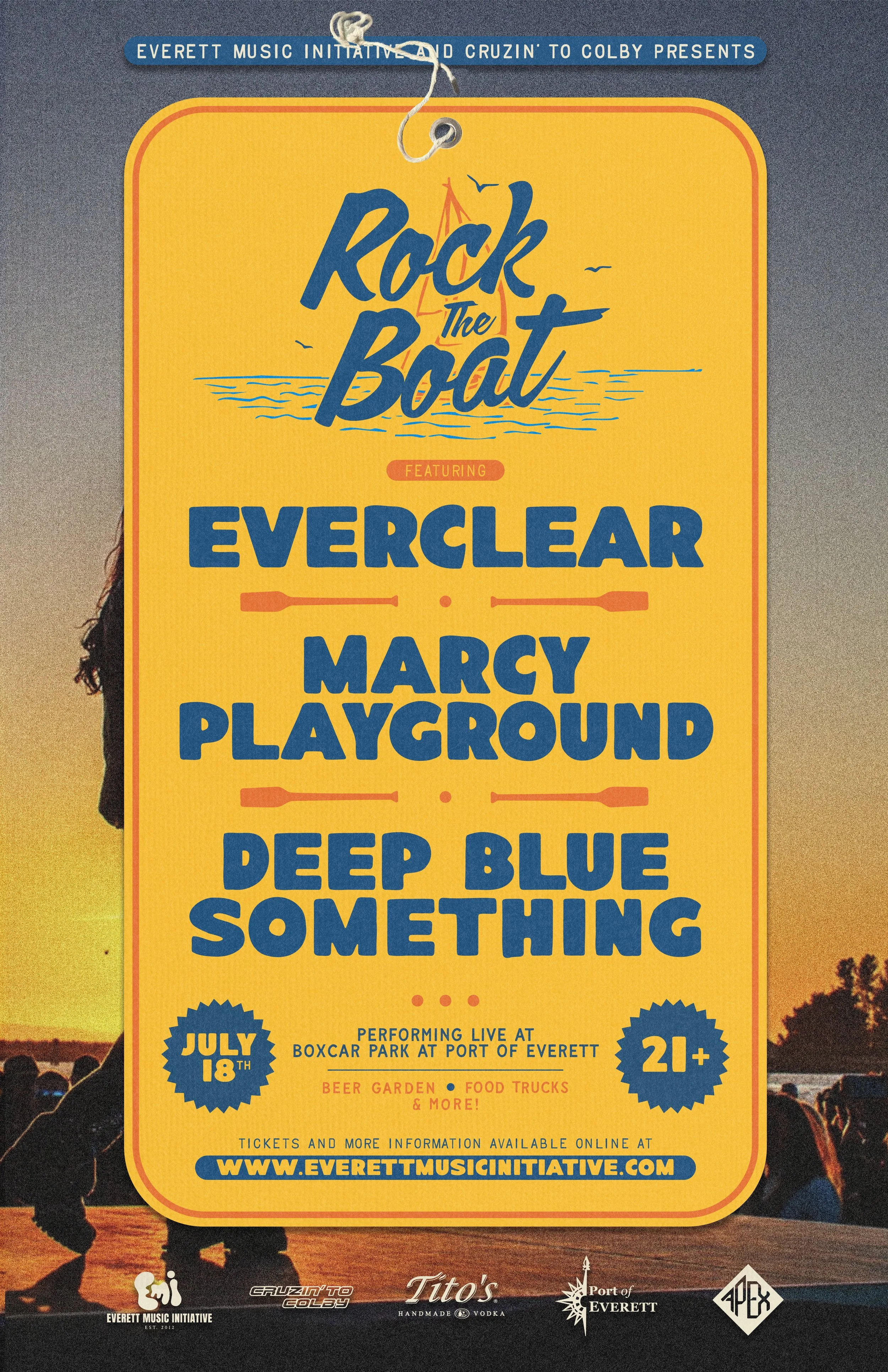 Rock The Boat 2026: Everclear / Marcy Playground / Deep Blue Something