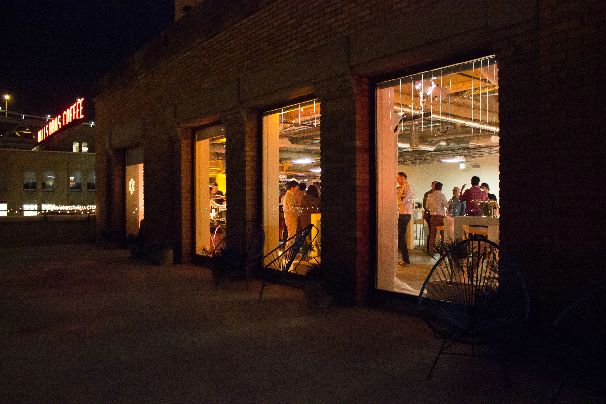 SF Basecamp provided an ideal space for a range of events, from hackathons and demos to nighttime gatherings and celebrations.