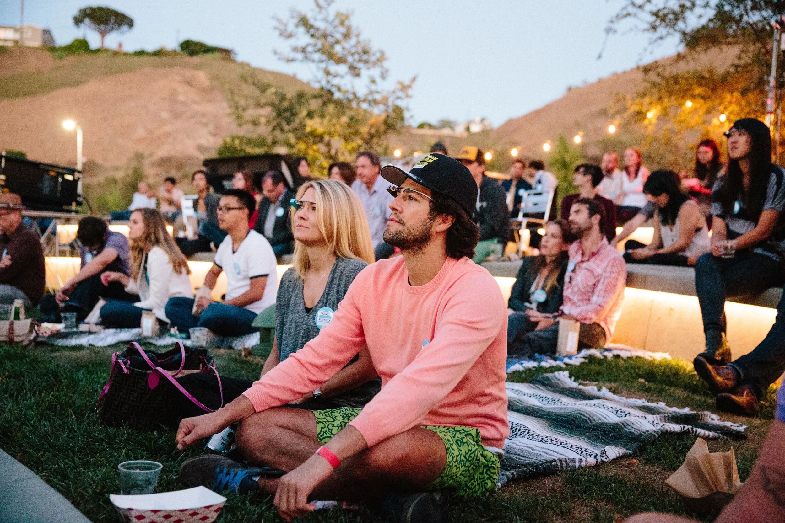 In July 2014, the YouTube LA space hosted the Glass Creative Collective's screening of films made through Glass. Guests had a chance to try Glass for themselves.