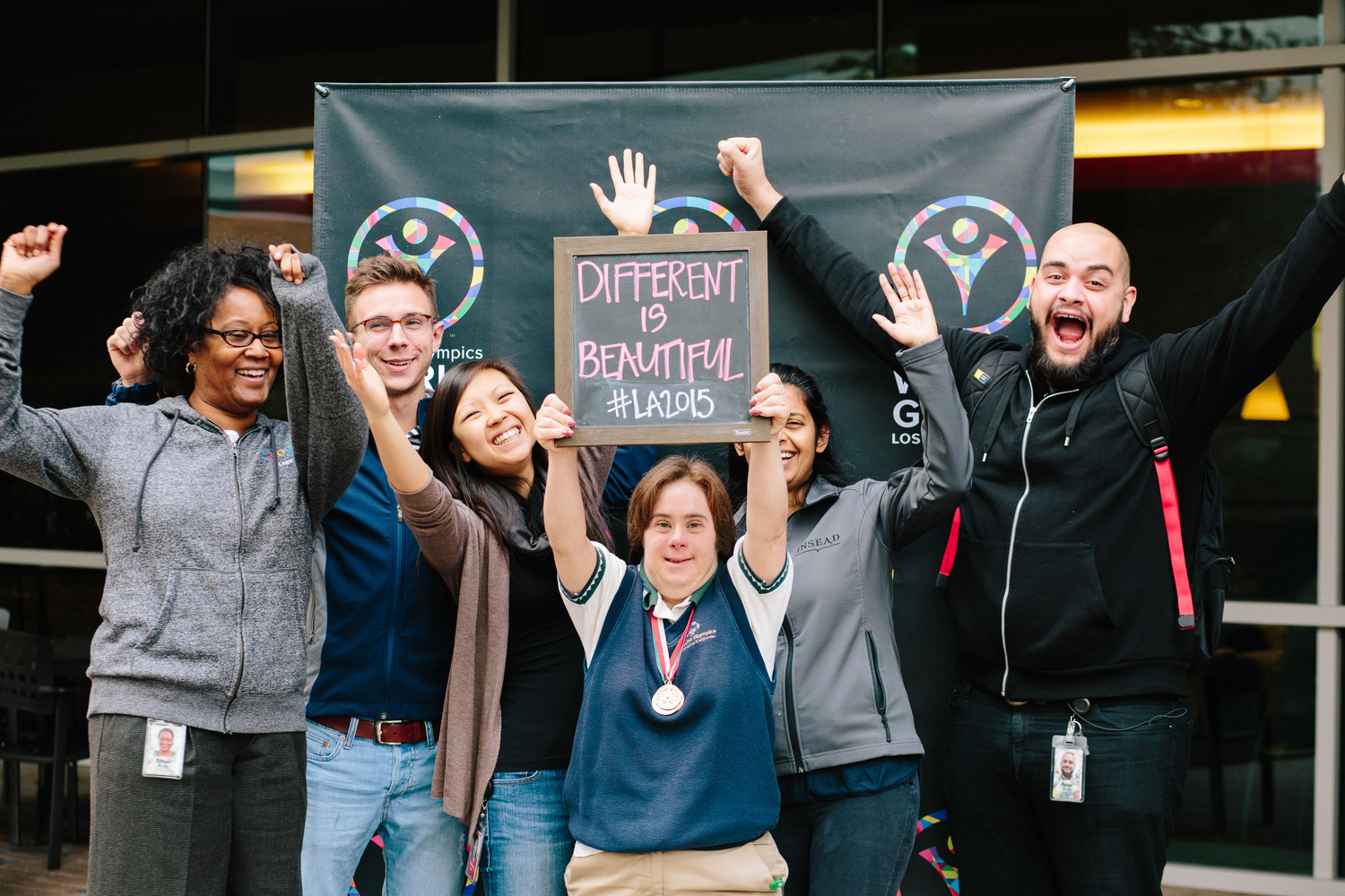 Google was an official sponsor of 2015's Special Olympics World Games in LA. 