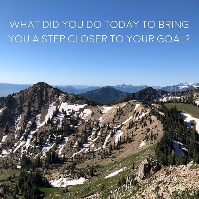 THE | BIG | QUESTIONS⁣
⁣
This is the question I ask myself each day before I leave the office and it crosses the barriers of business, fitness, family, community, &amp; humanity.⁣
⁣
We get so fixated on the goal ahead that we forget to look back at o