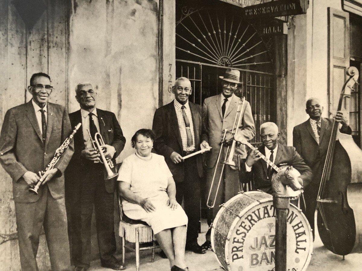 Billie and De De Pierce and their Preservation Hall Jazz Band