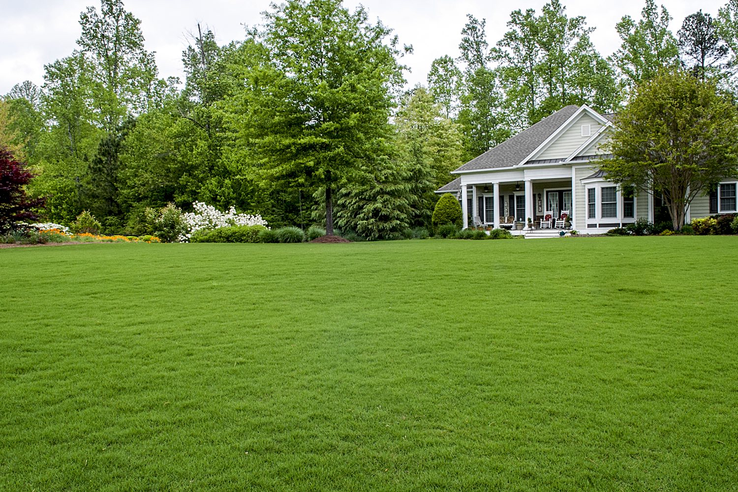 colonial home landscaping