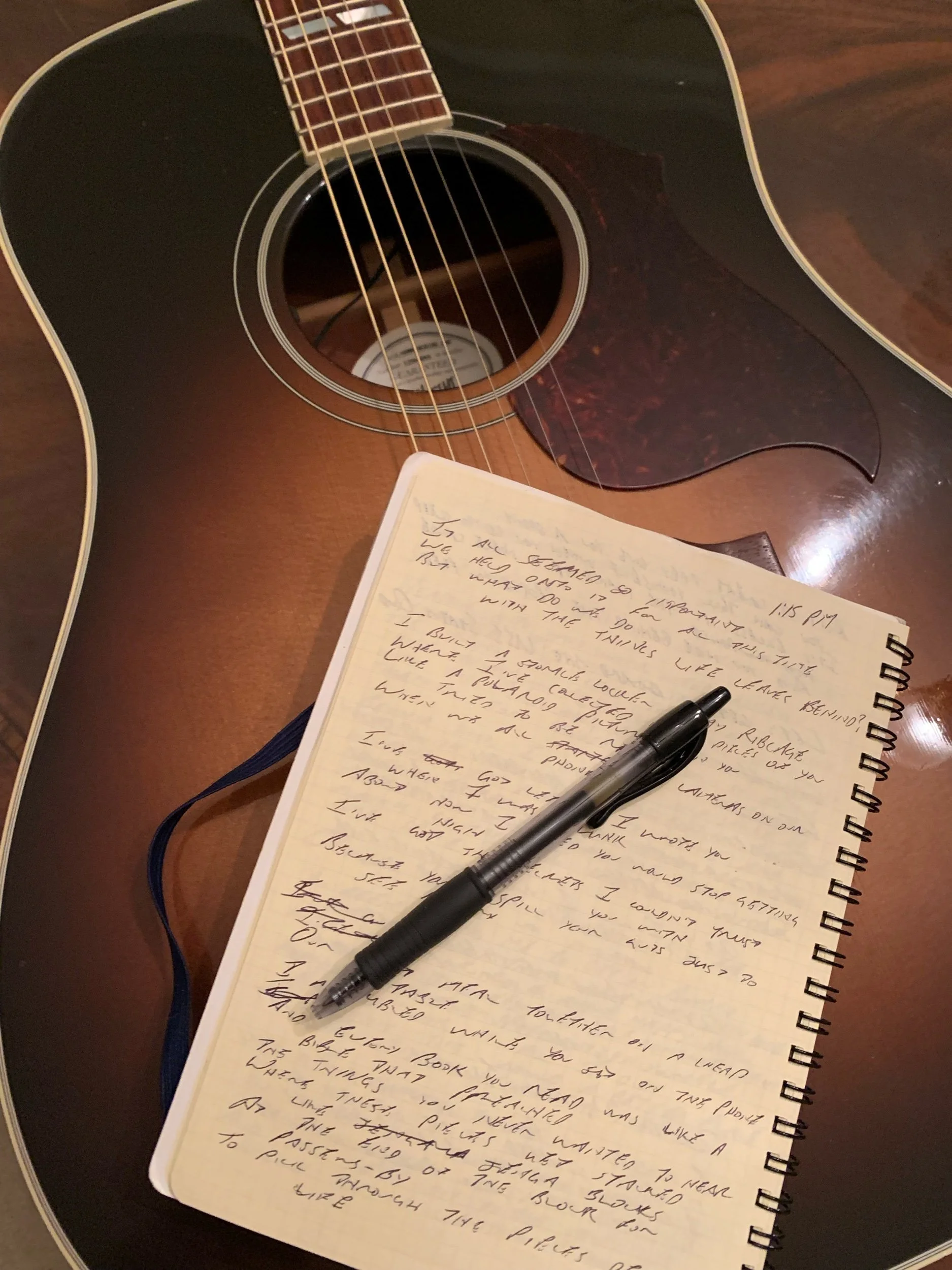 The Catharsis of Songwriting
