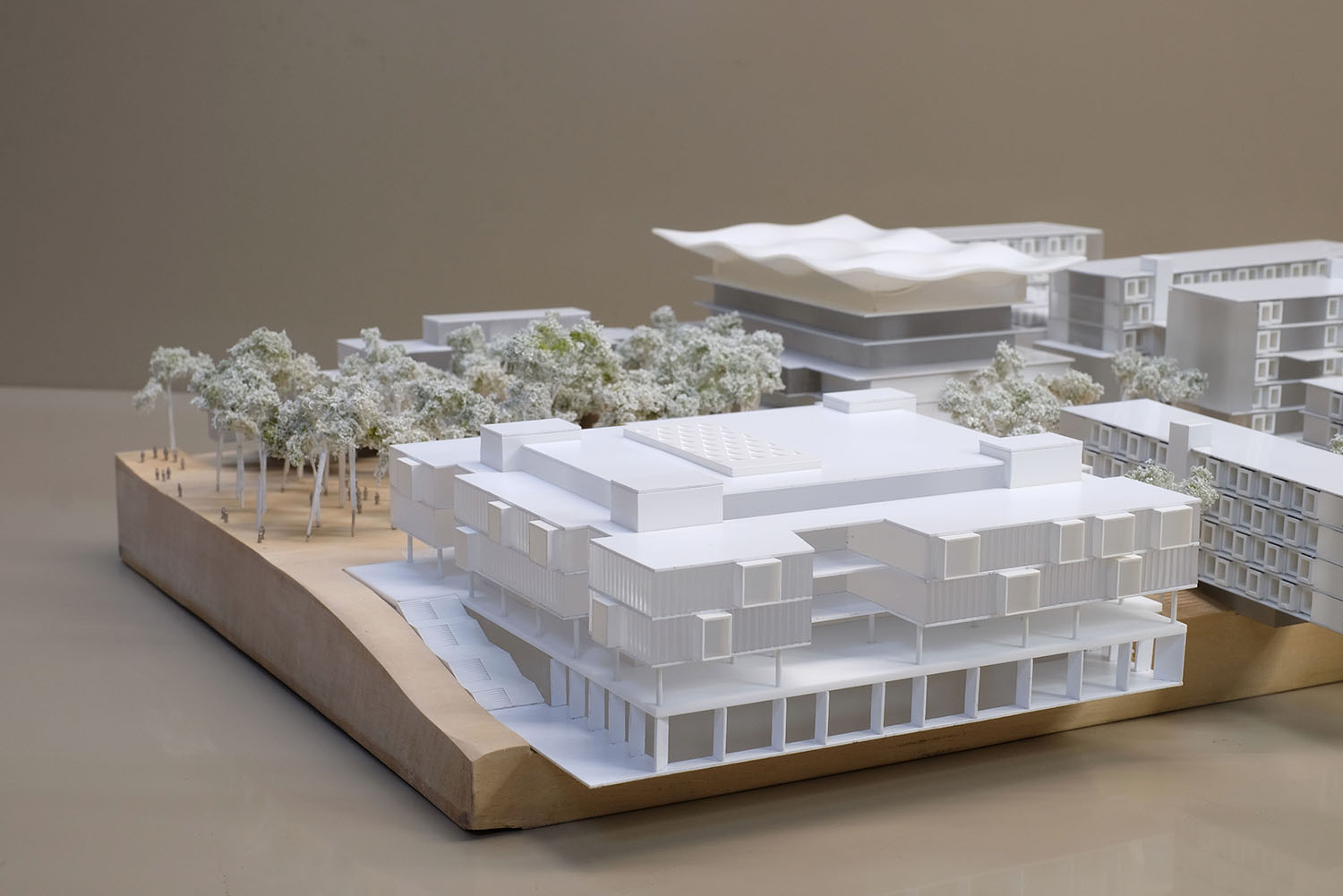 Macquarie University 1:500 presentation model