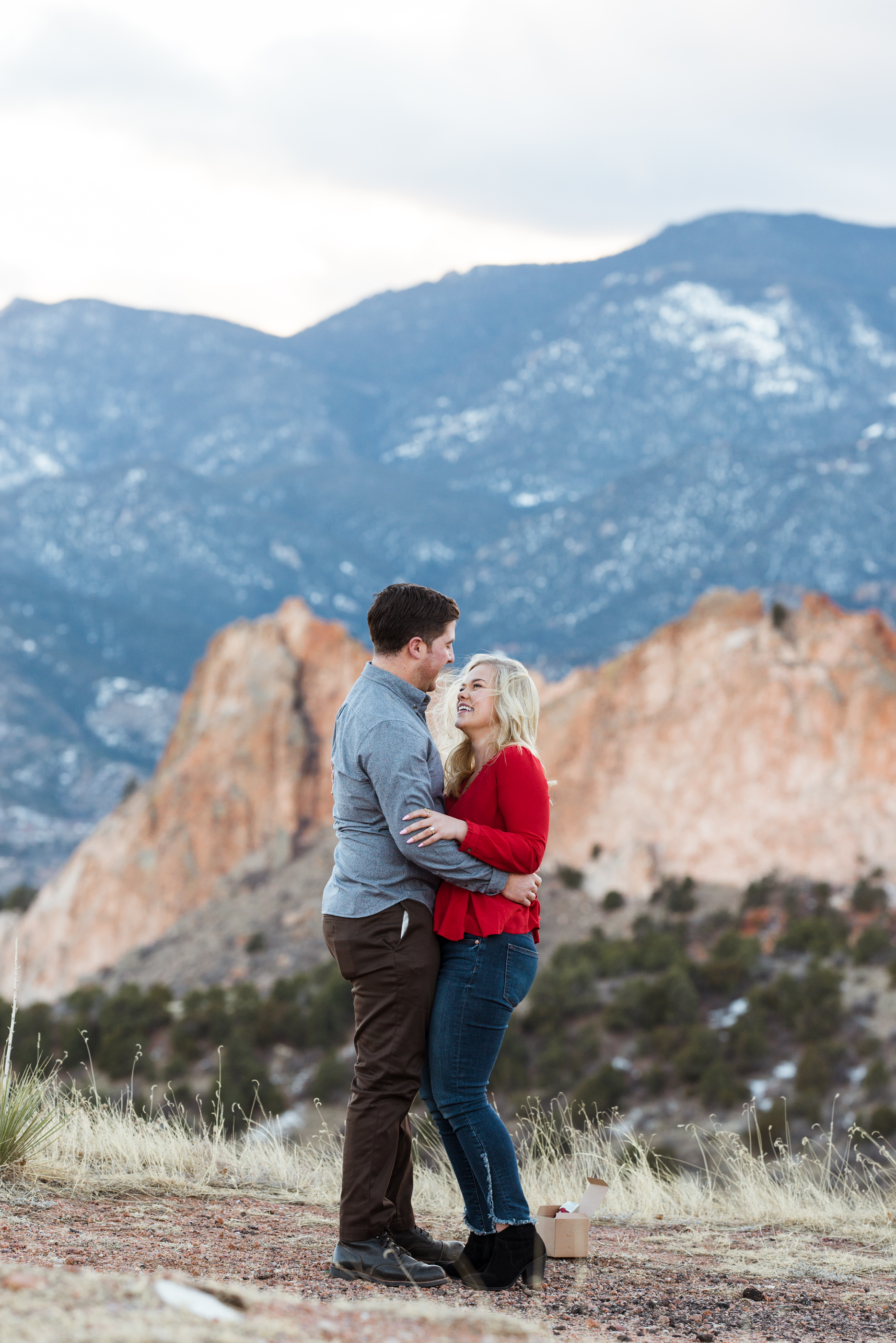 Check out this surprise Colorado Springs proposal photoshoot. She said yes!