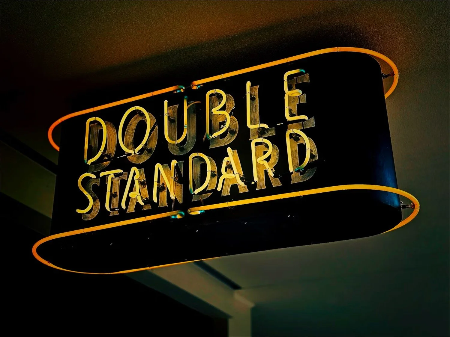 Why it Matters - Double Standard