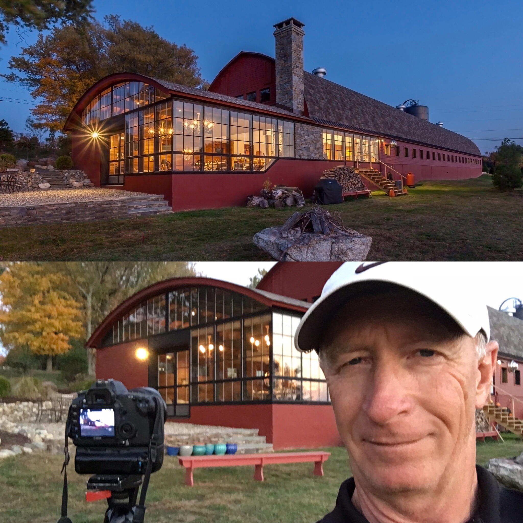 on the job in Roxbury, Connecticut