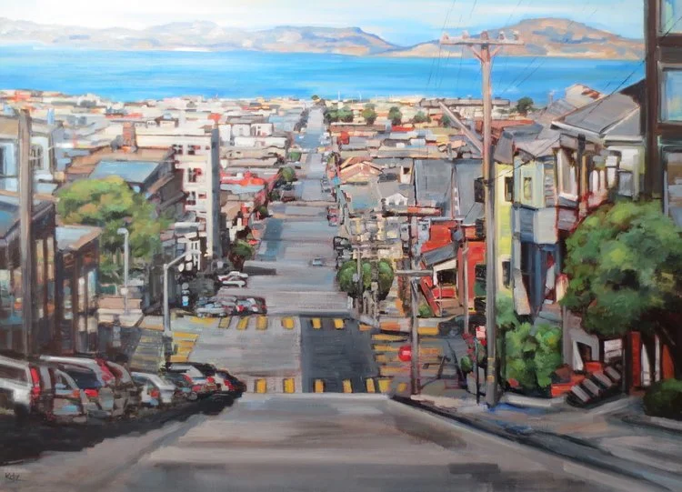 View From Jackson Street *COMMISSION SOLD