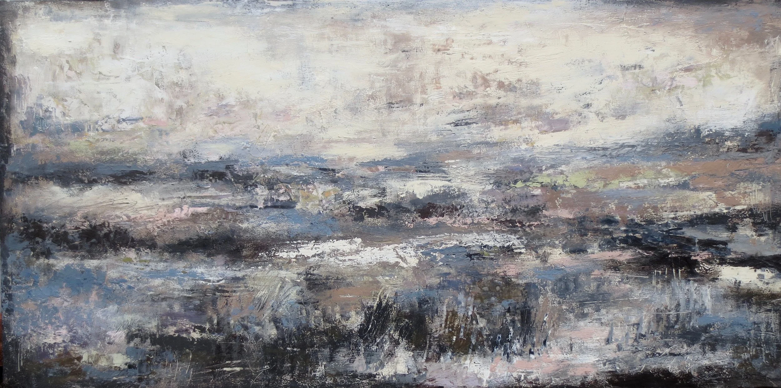 Landscape with Oyster Shell Pallet