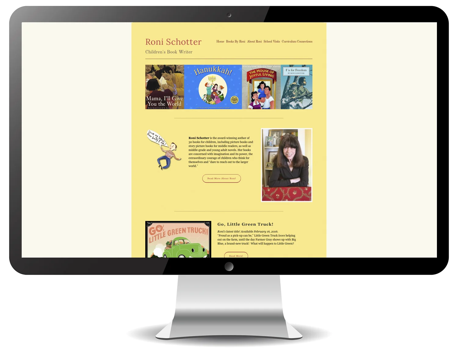 Website Re-Design, Responsive Contemporary Layout, Custom Graphics