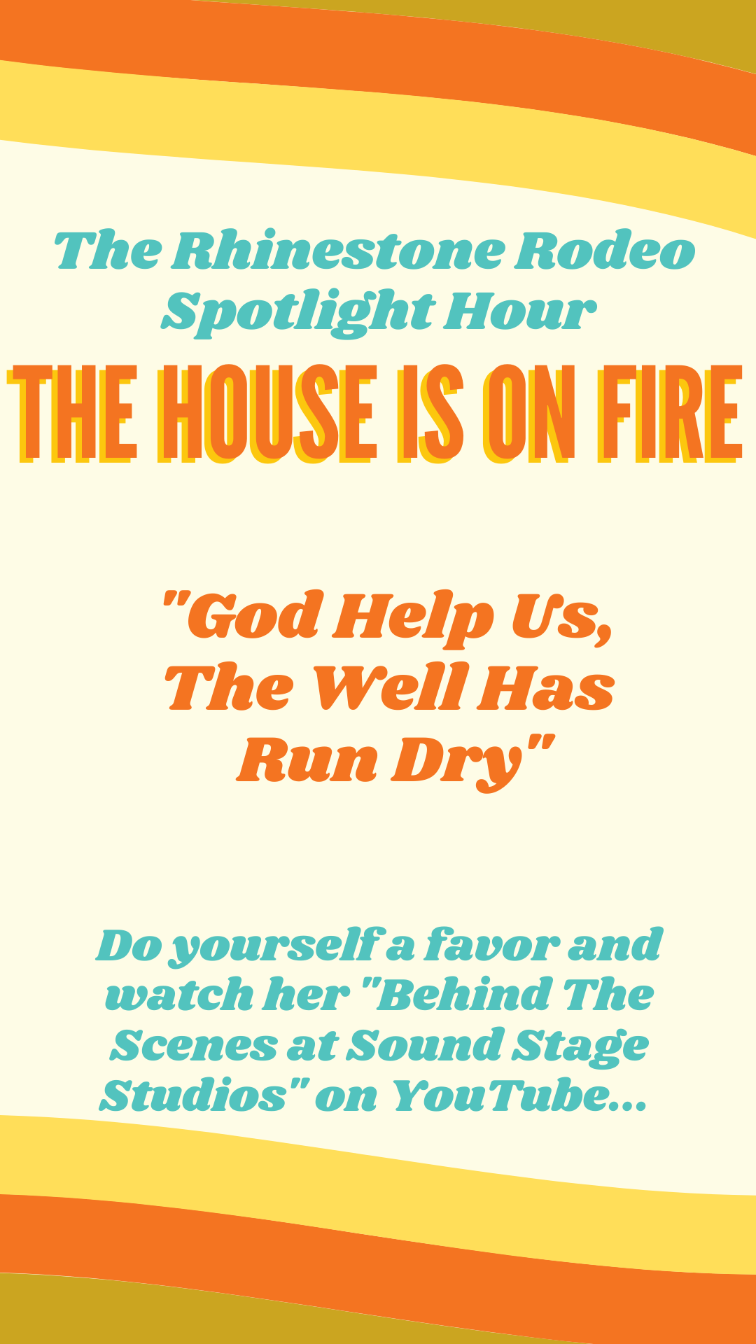 The House is on Fire Spotlight Hour