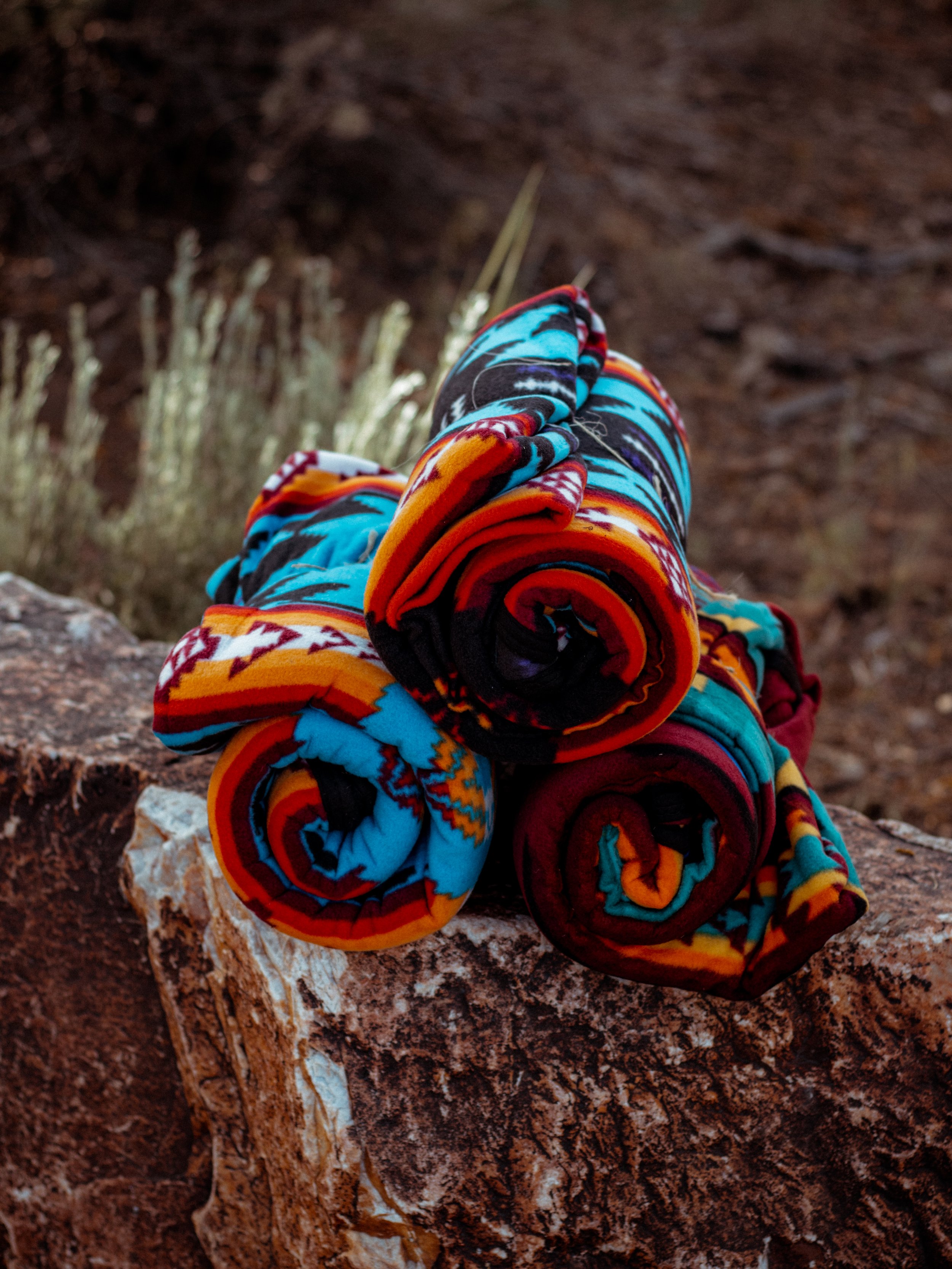 Best Bonfire Blanket - Charcoal Aztec – Addison West