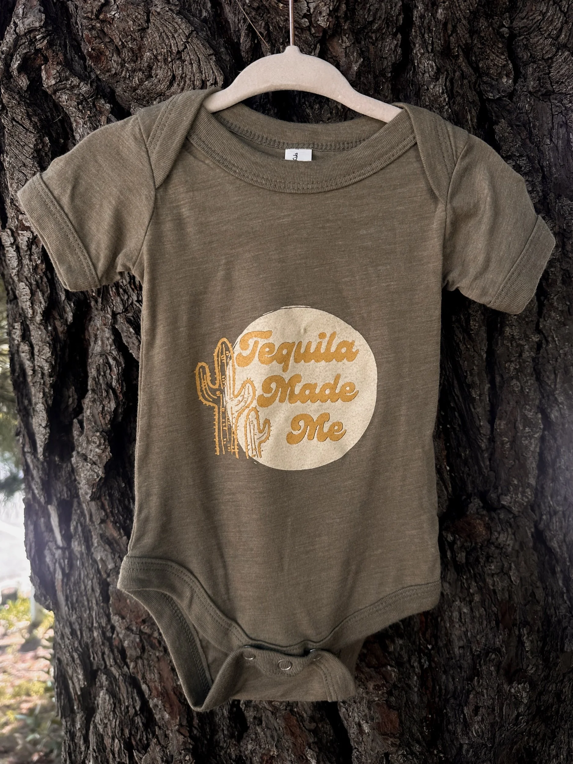 Tequila Made Me Baby Onesie // RESTOCKED!